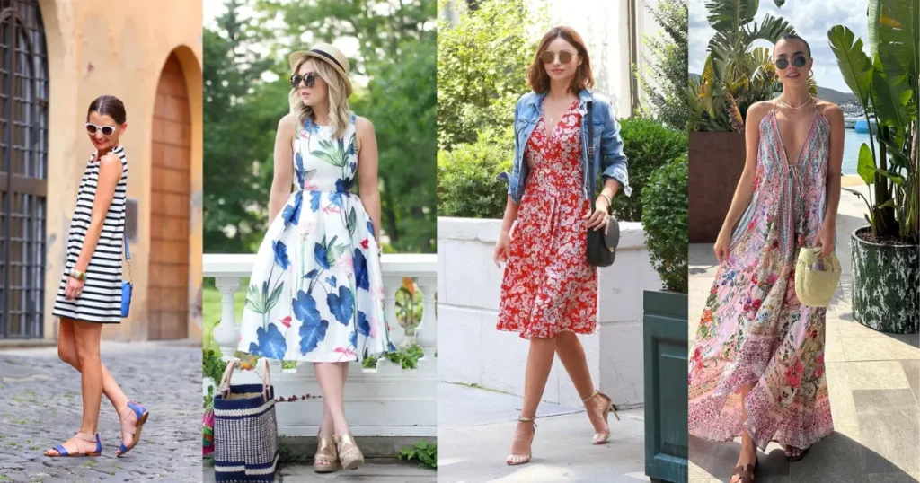 Fun ways to wear summer dresses